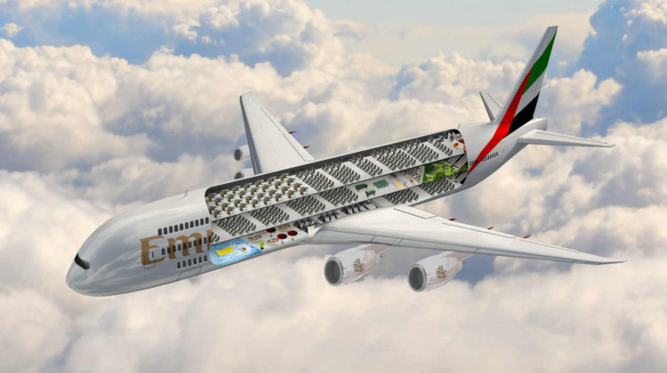Emirates’ Triple-Decker Has a Swimming Pool and a Games Room